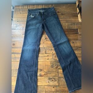 Women’s dark blue diesel jeans